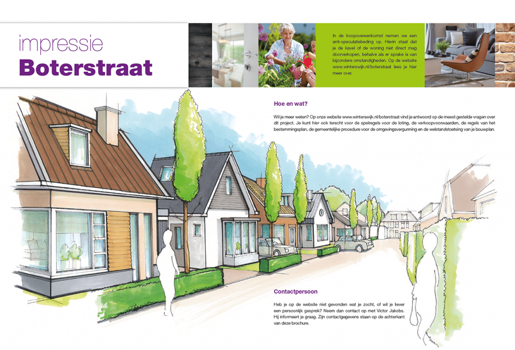 artist impression Boterstraat Winterswijk